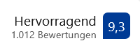 Booking.com 9,3